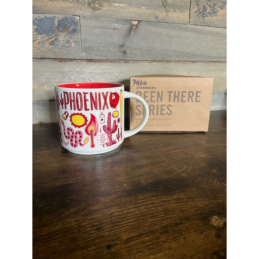 Starbucks Been There Series Phoenix Arizona Coffee Mug 14oz Across the Globe Box